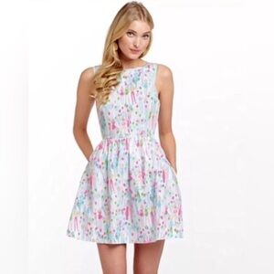 Rare Lilly Pulitzer Pop Sandrine Dress